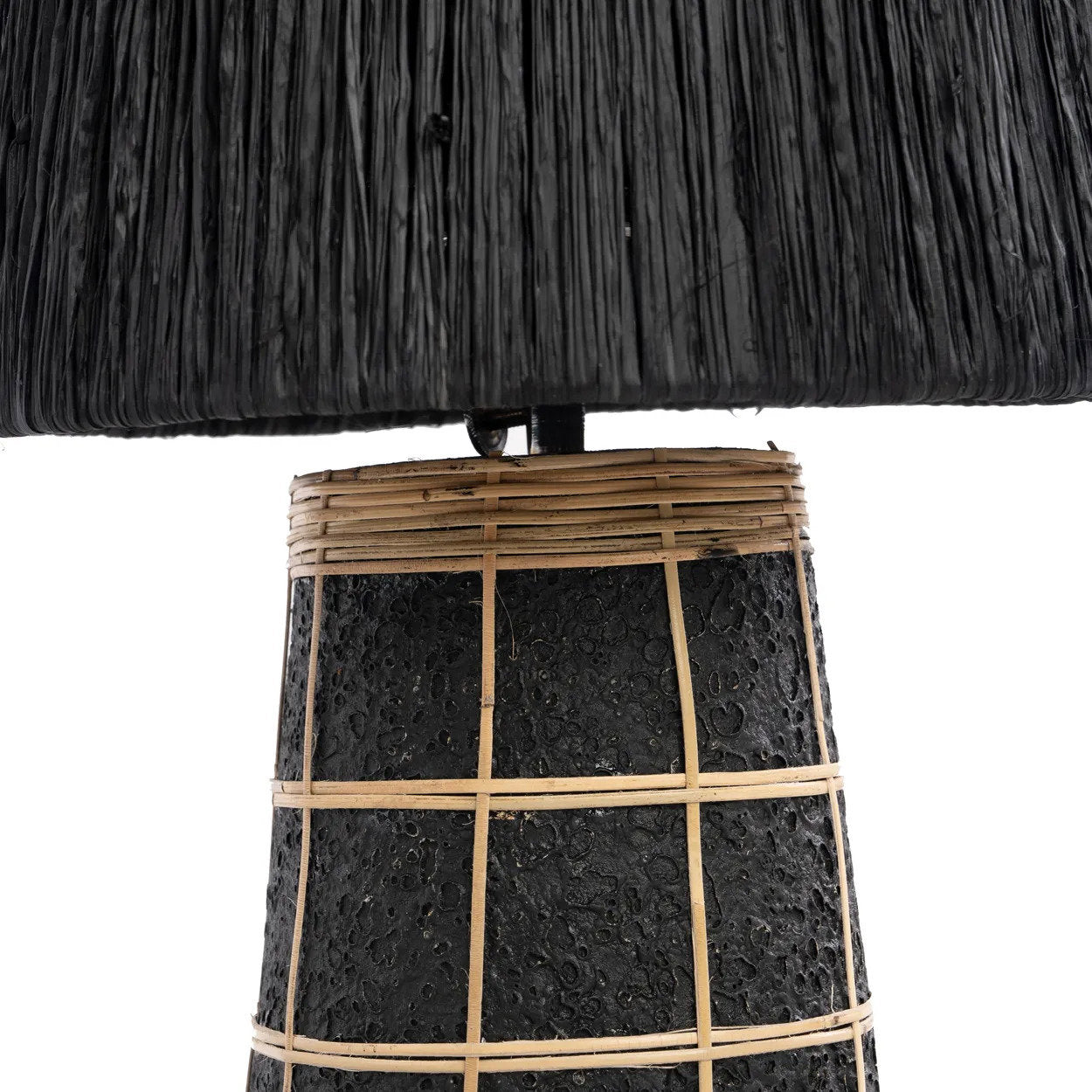 La Lampe de Table Naxos - Noir Naturel