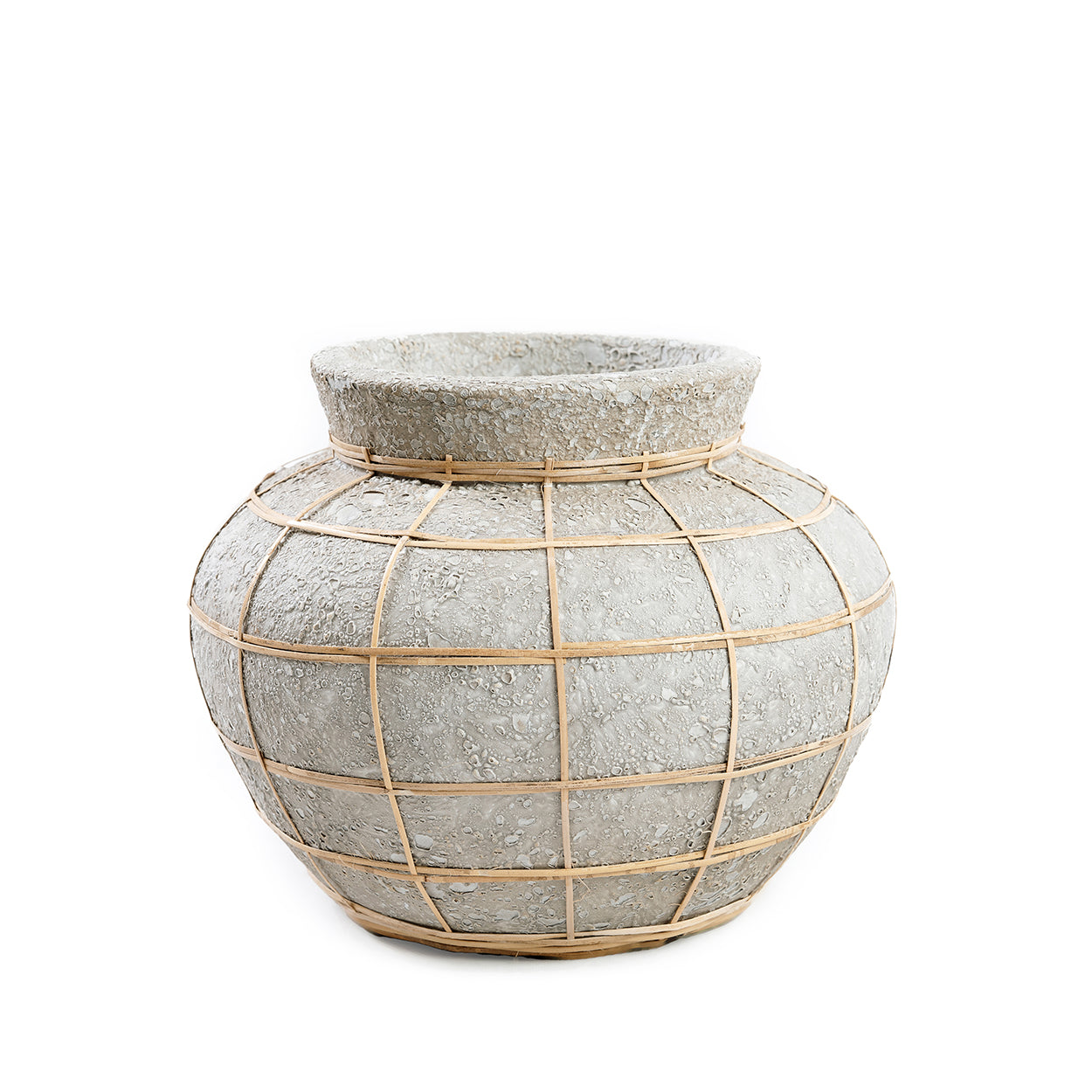 Le Vase Belly - Béton Naturel - S