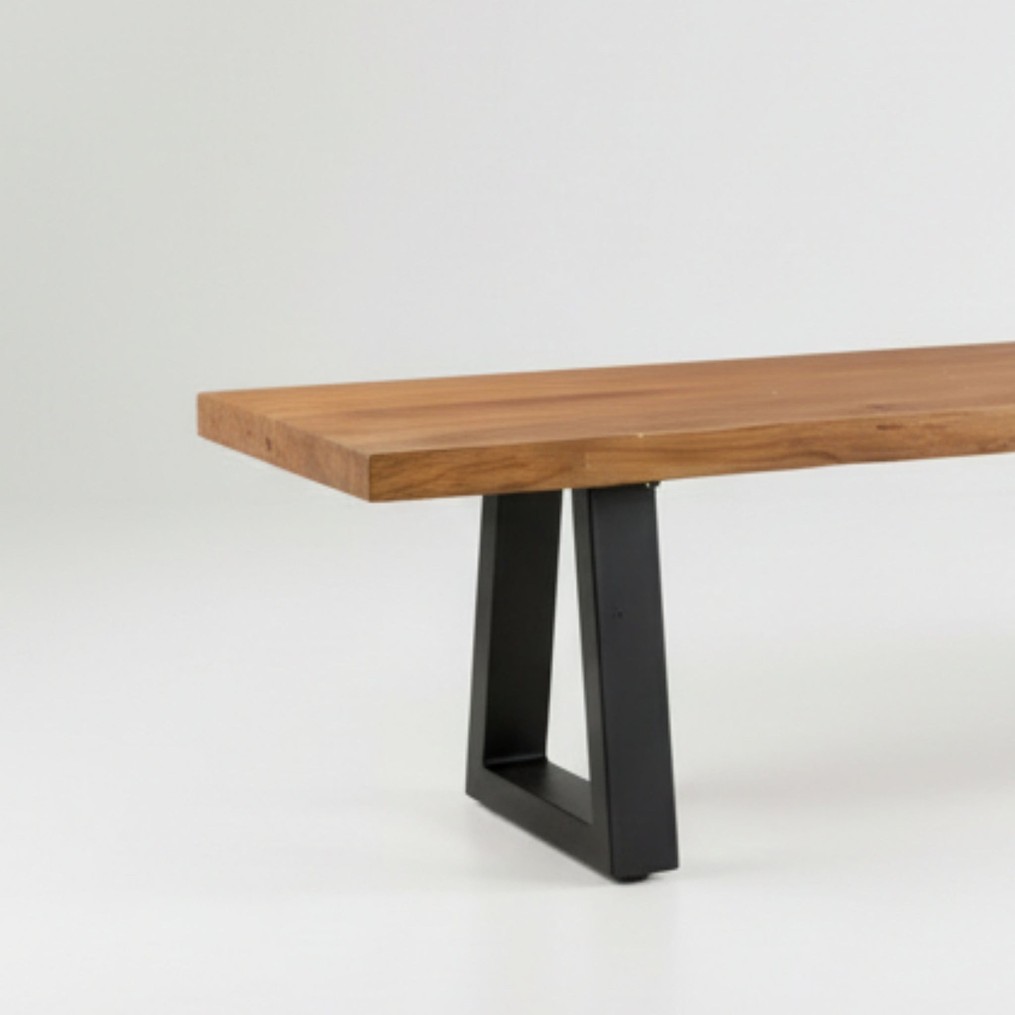 Bank met ijzeren poten - Natuurlijk - 280