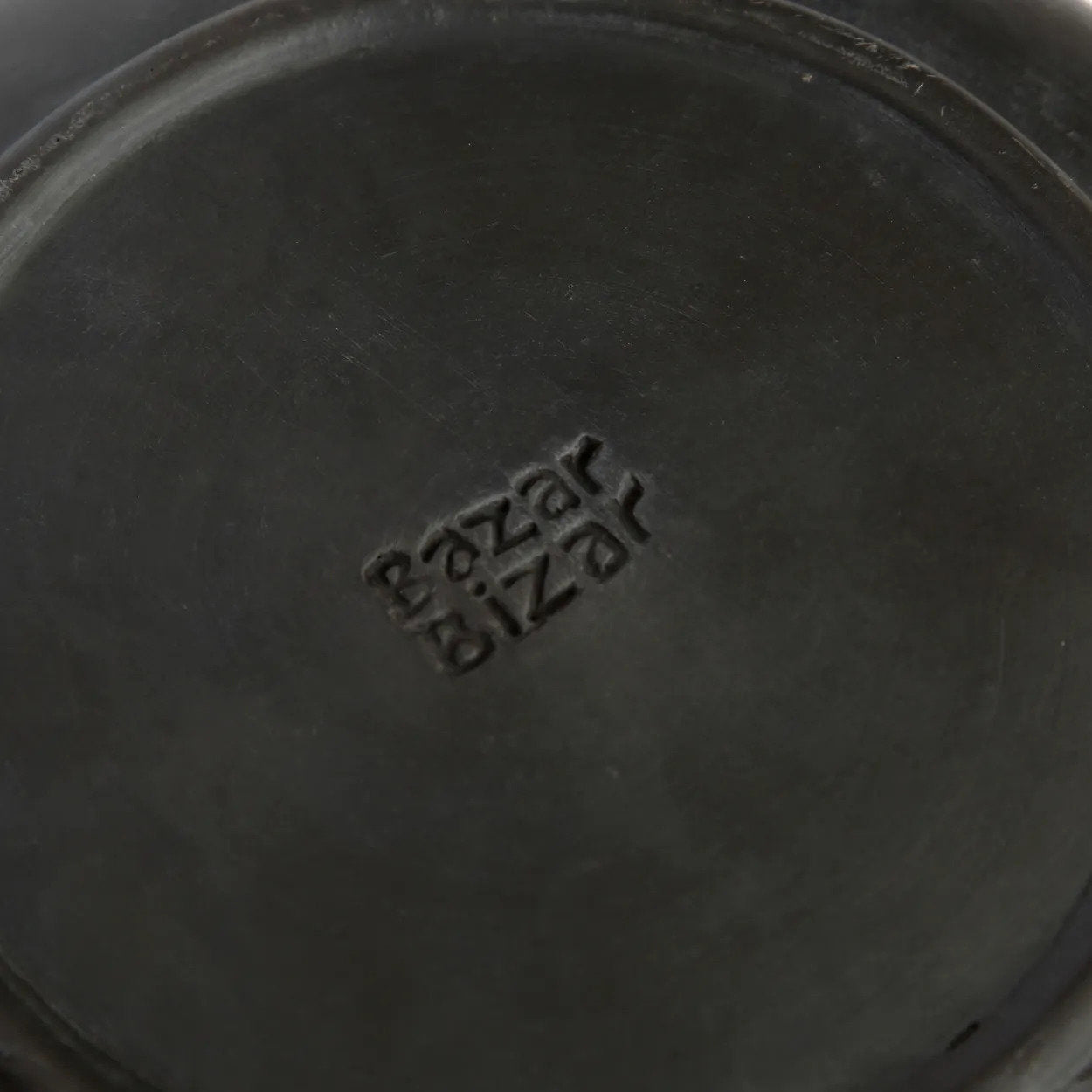 Het Burned Diep Bord - Zwart - M