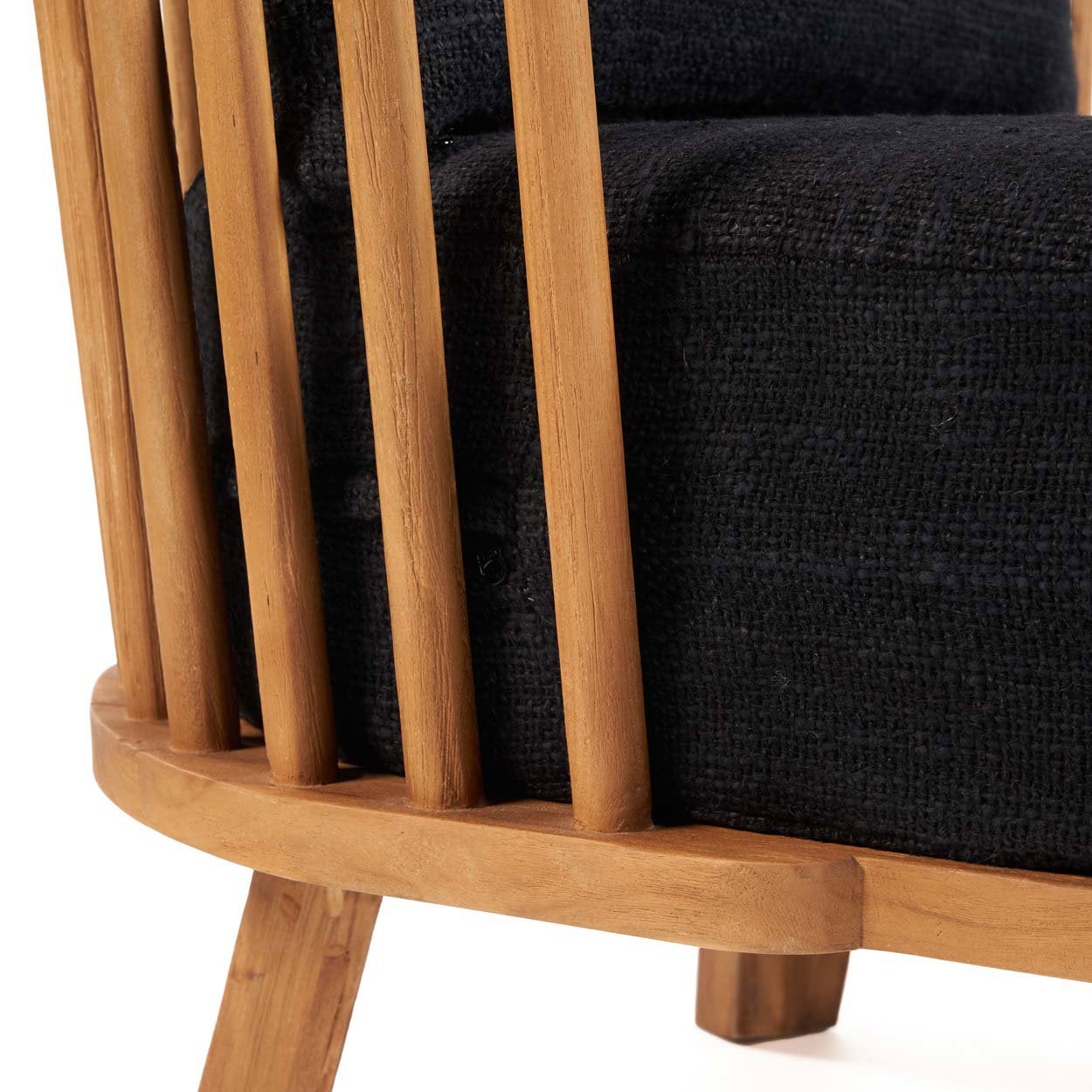 The Malawi One Seater - Natural Black