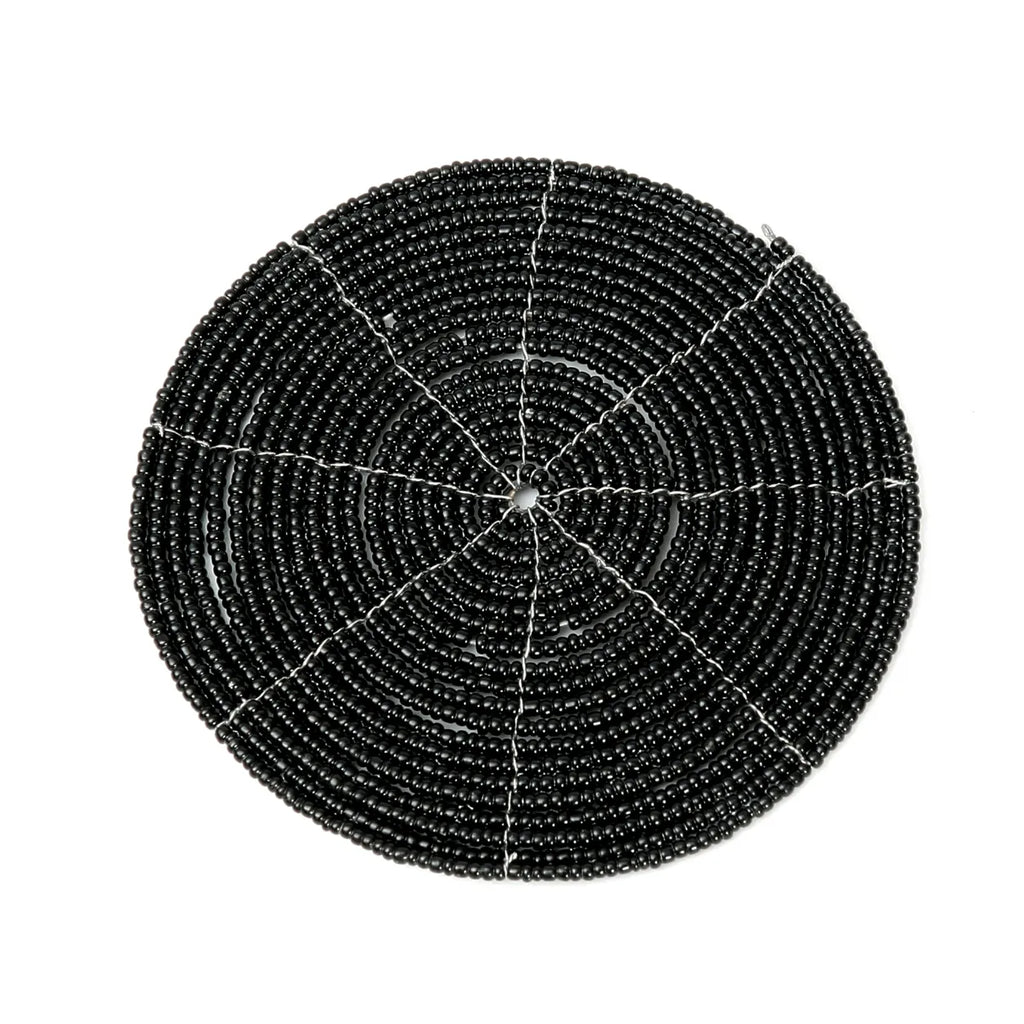 The Beaded Coaster - Black