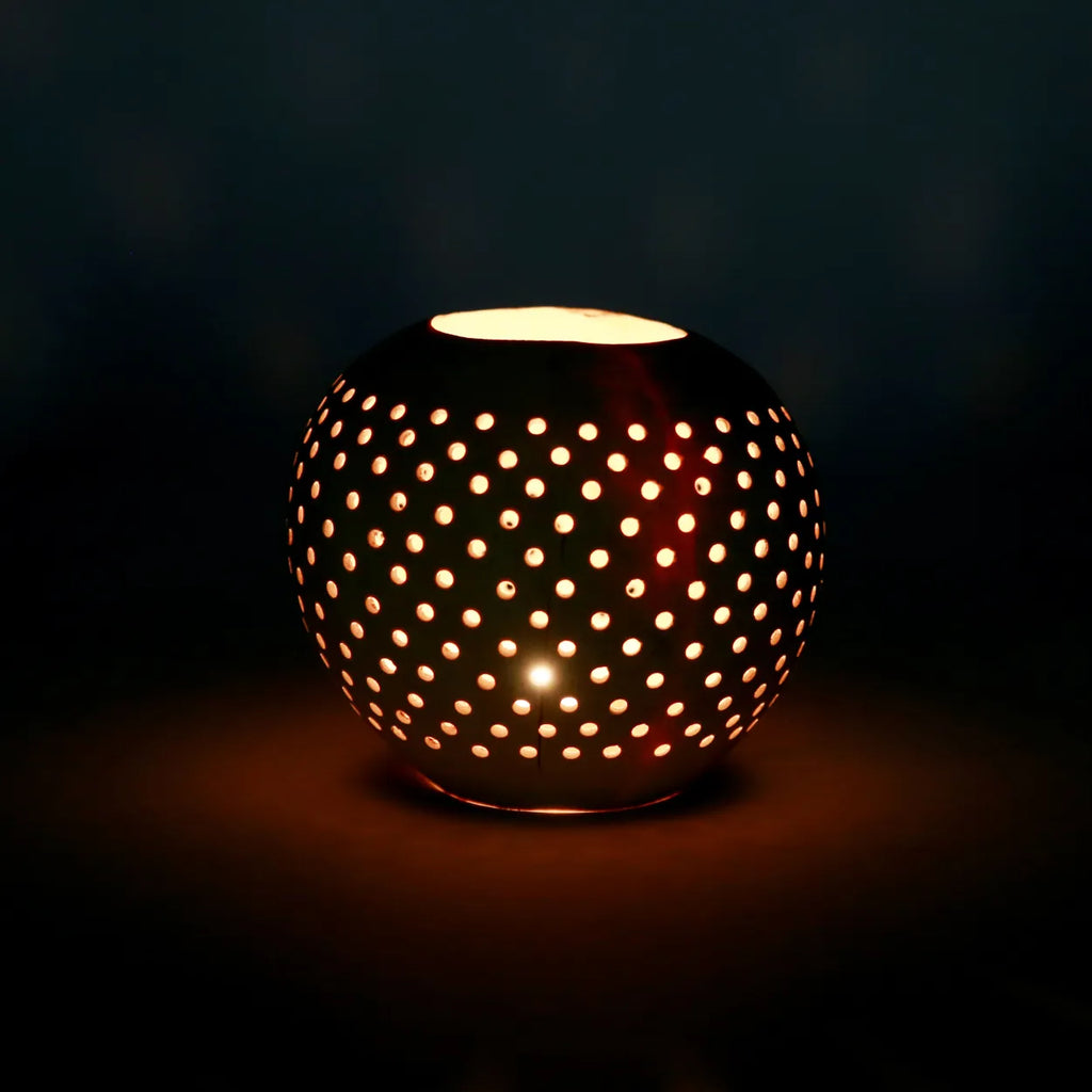 The Coconut Spot Candle Holder - Natural