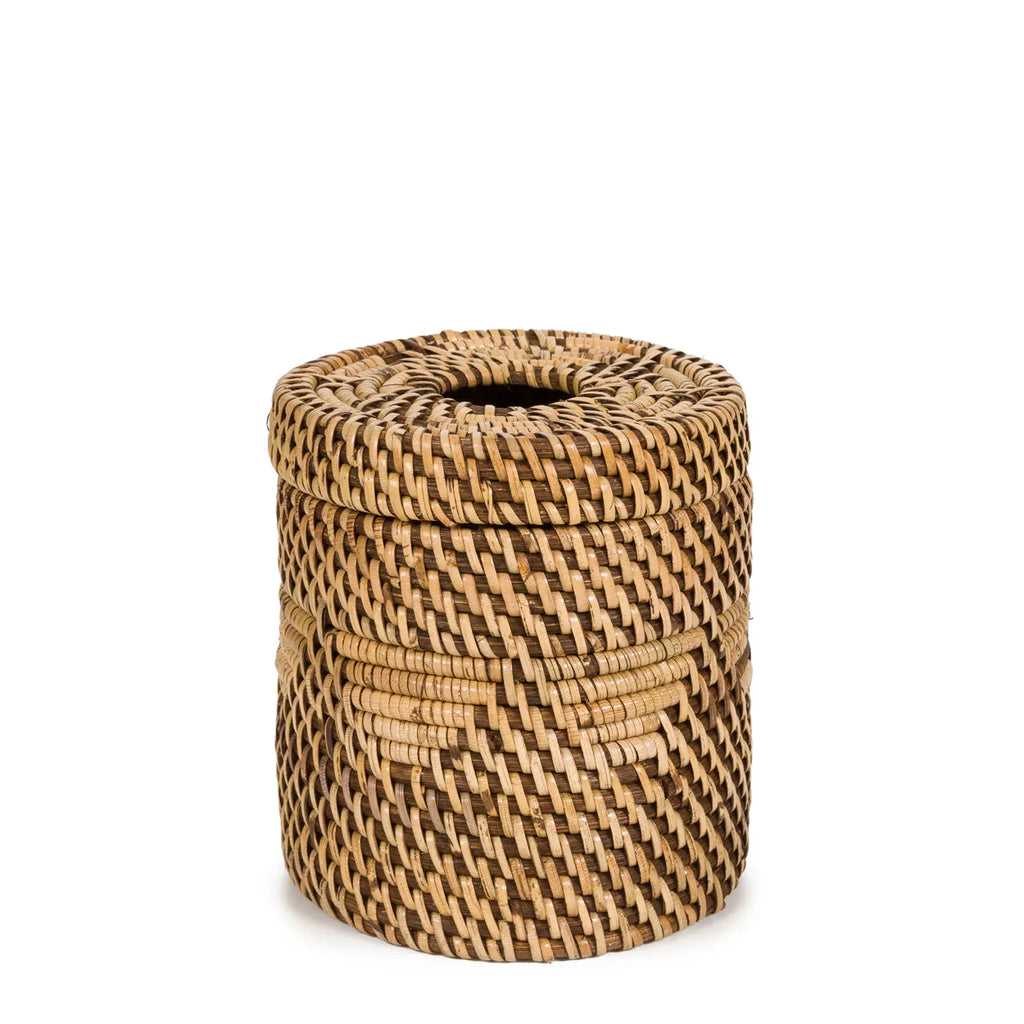 The Colonial Tissue Holder - Natural Brown