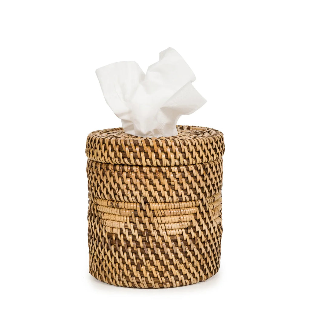 The Colonial Tissue Holder - Natural Brown