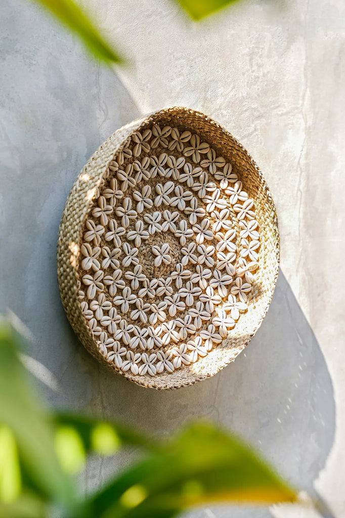 De Costa Shell Plaat - Naturel Wit - M Bazar Bizar