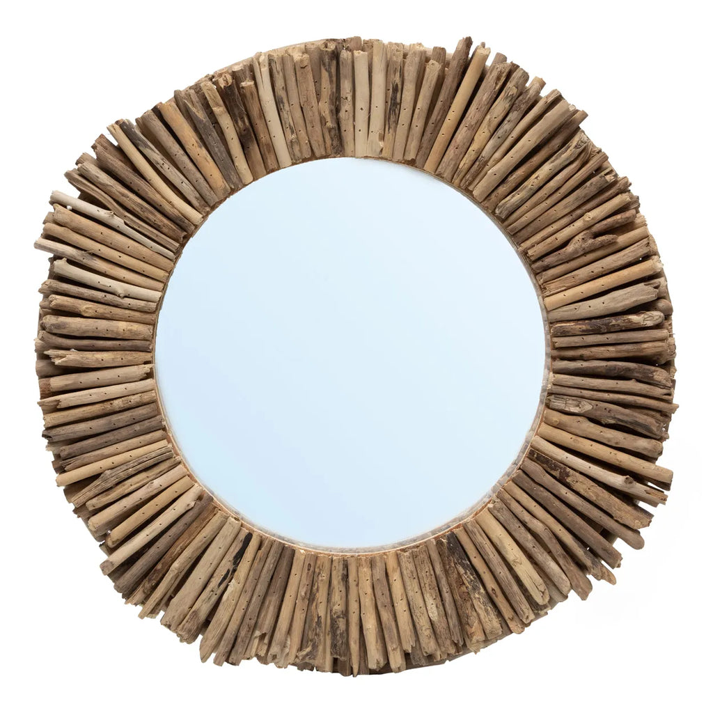 Le Miroir Halo Driftwood - Naturel - M