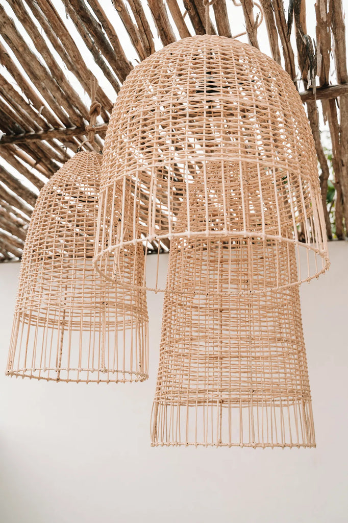 The Elba Hanging Lamp - Natural - L