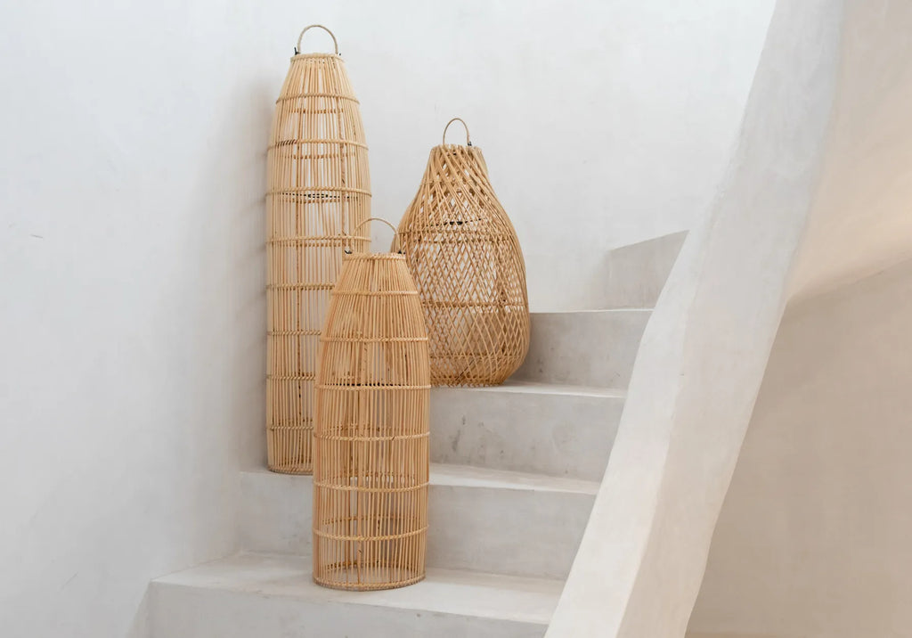 De Fish Trap Hanglamp - Natural - L