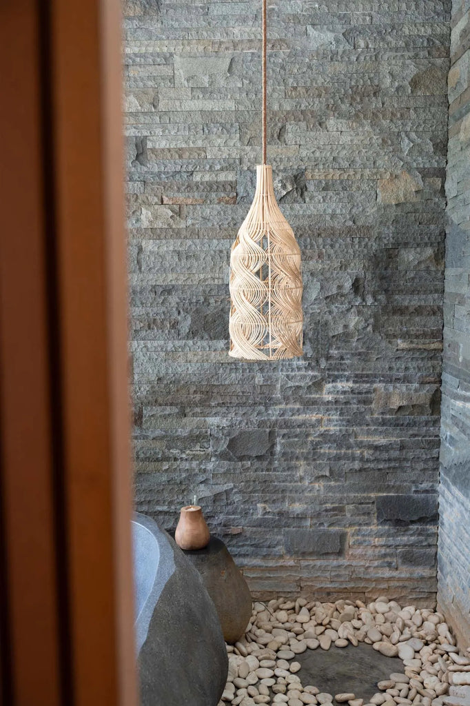 The Garaffa Hanging Lamp - Natural - L