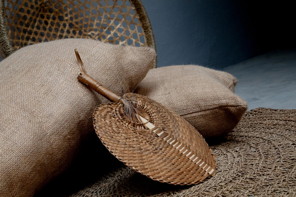 La Housse de Coussin en Jute - Naturel - 60x35