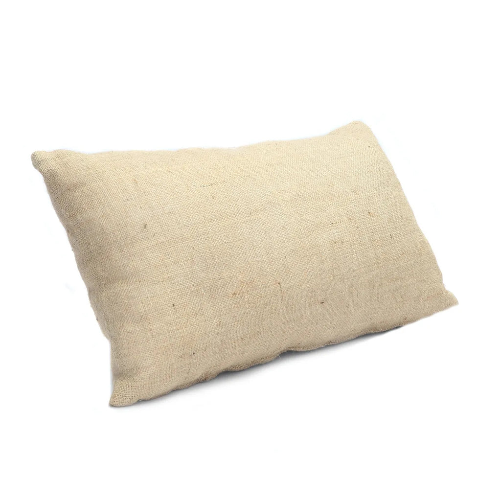 La Housse de Coussin en Jute - Naturel - 60x35