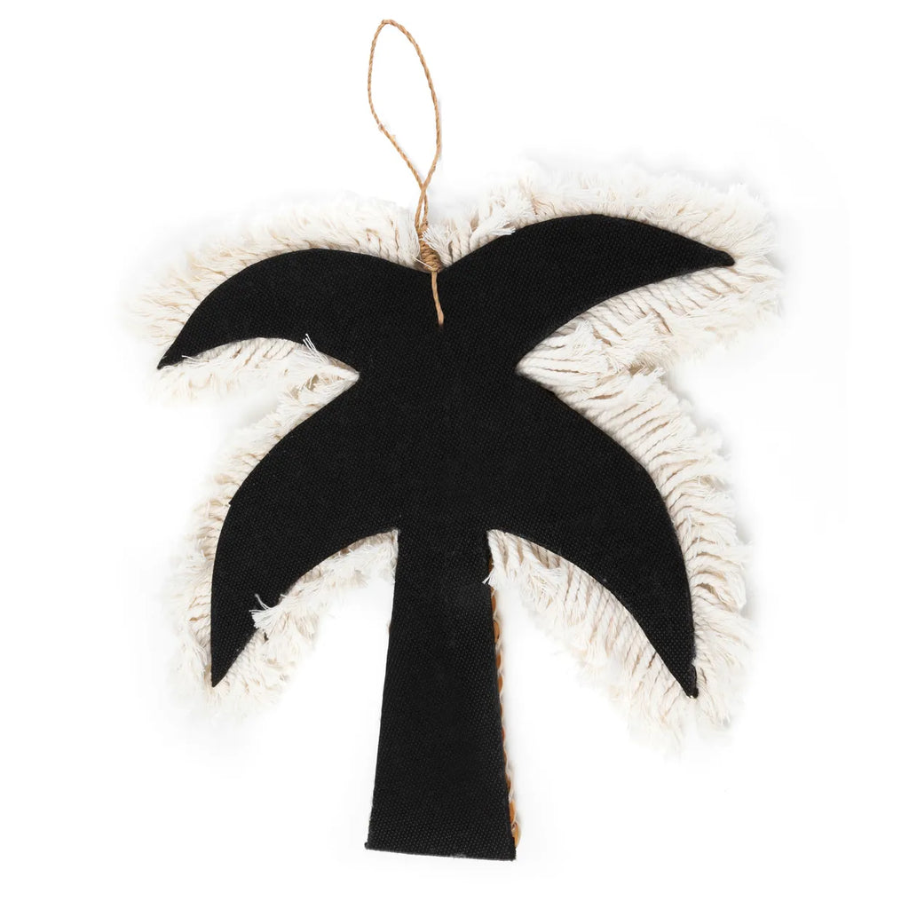The Cotton &amp; Shells Palm Tree - White Natural