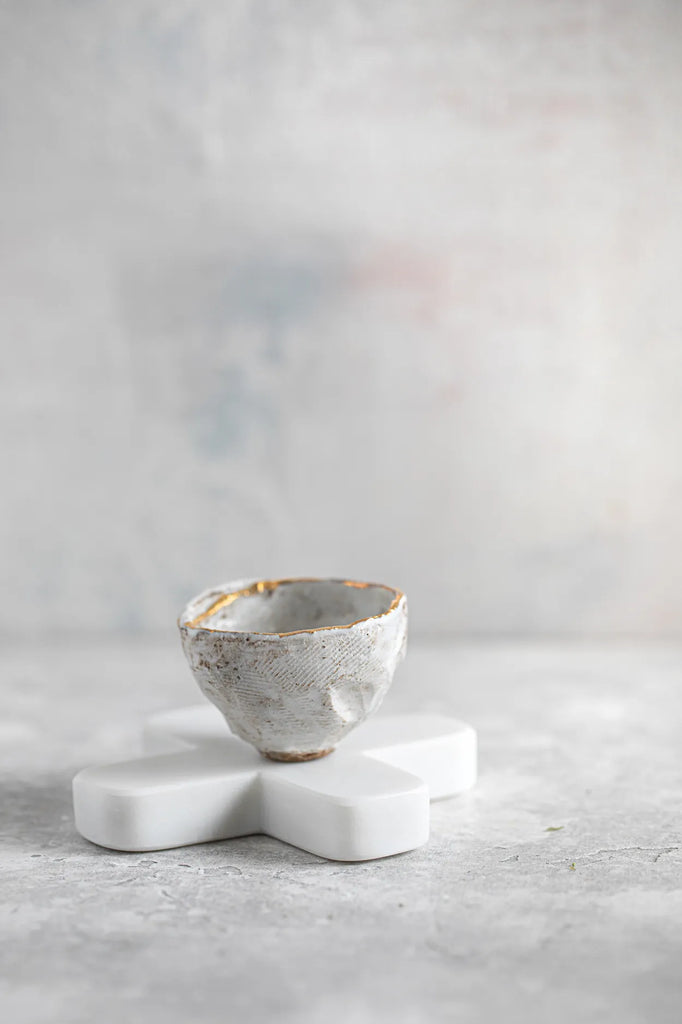 Dessous de Verre The Marble Pot - Blanc