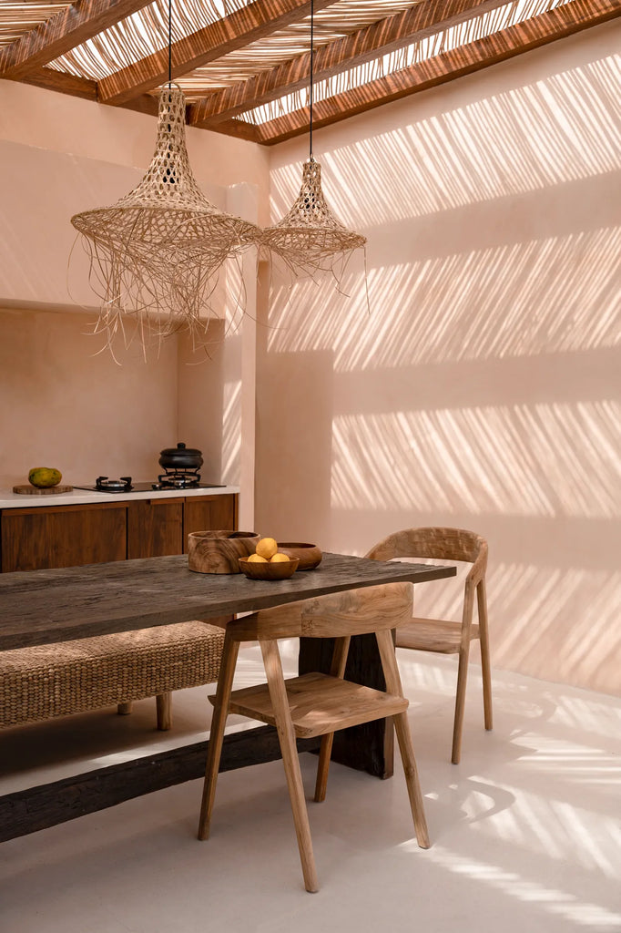 The Mykonos Hanging Lamp - Natural - L