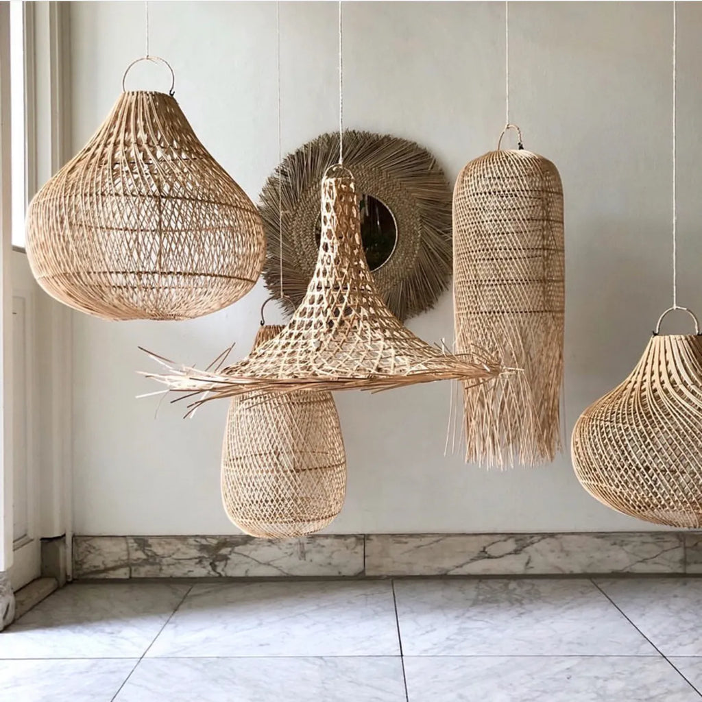 The Mykonos Hanging Lamp - Natural - L