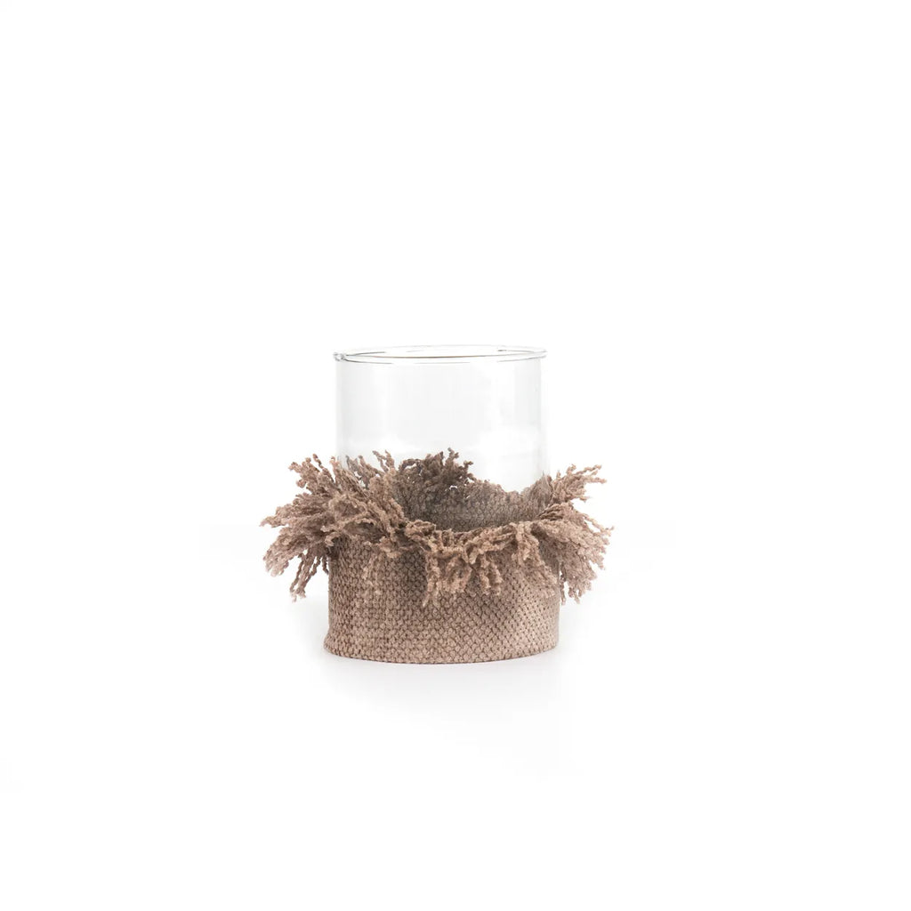 The Oh My Gee Candle Holder - Concrete Velvet - M