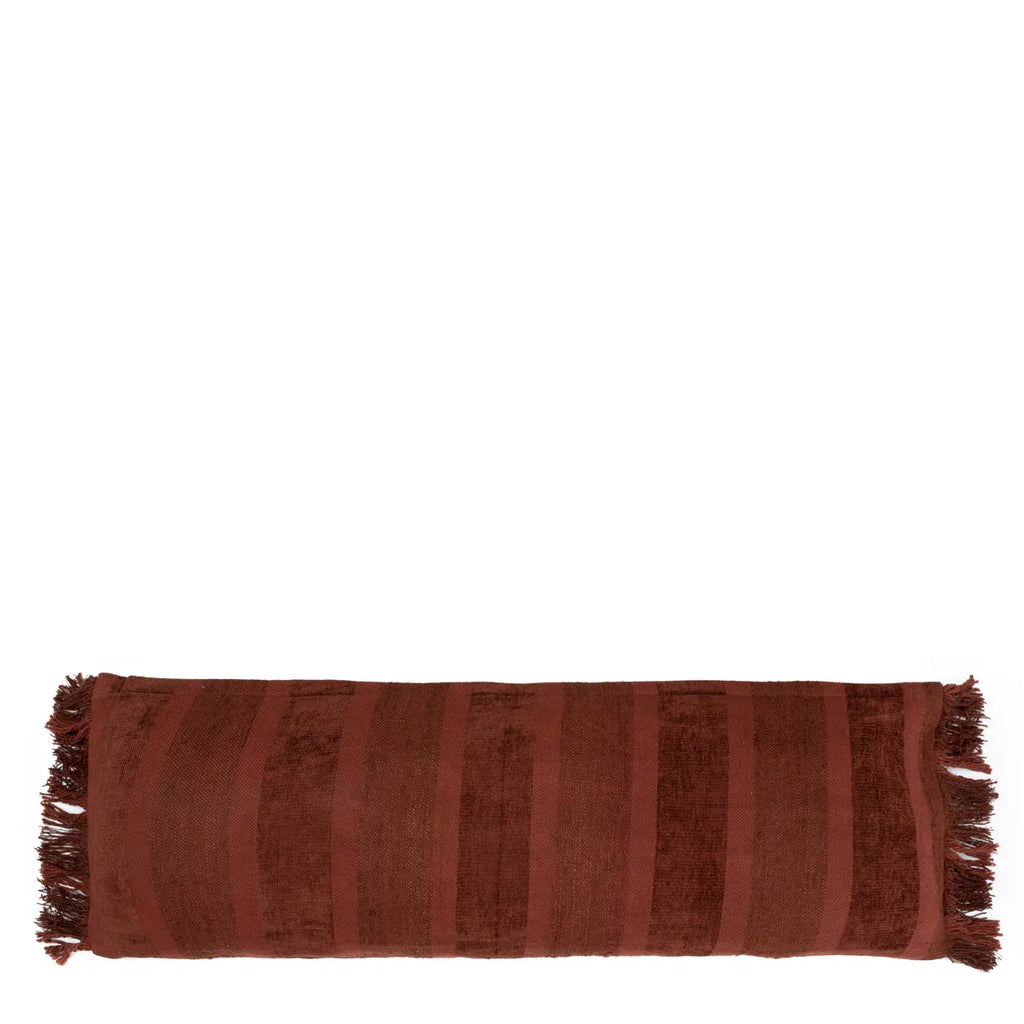 Housse de Coussin Oh My Gee - Velours Bordeaux - 30x100