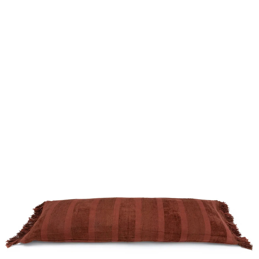 Housse de Coussin Oh My Gee - Velours Bordeaux - 30x100