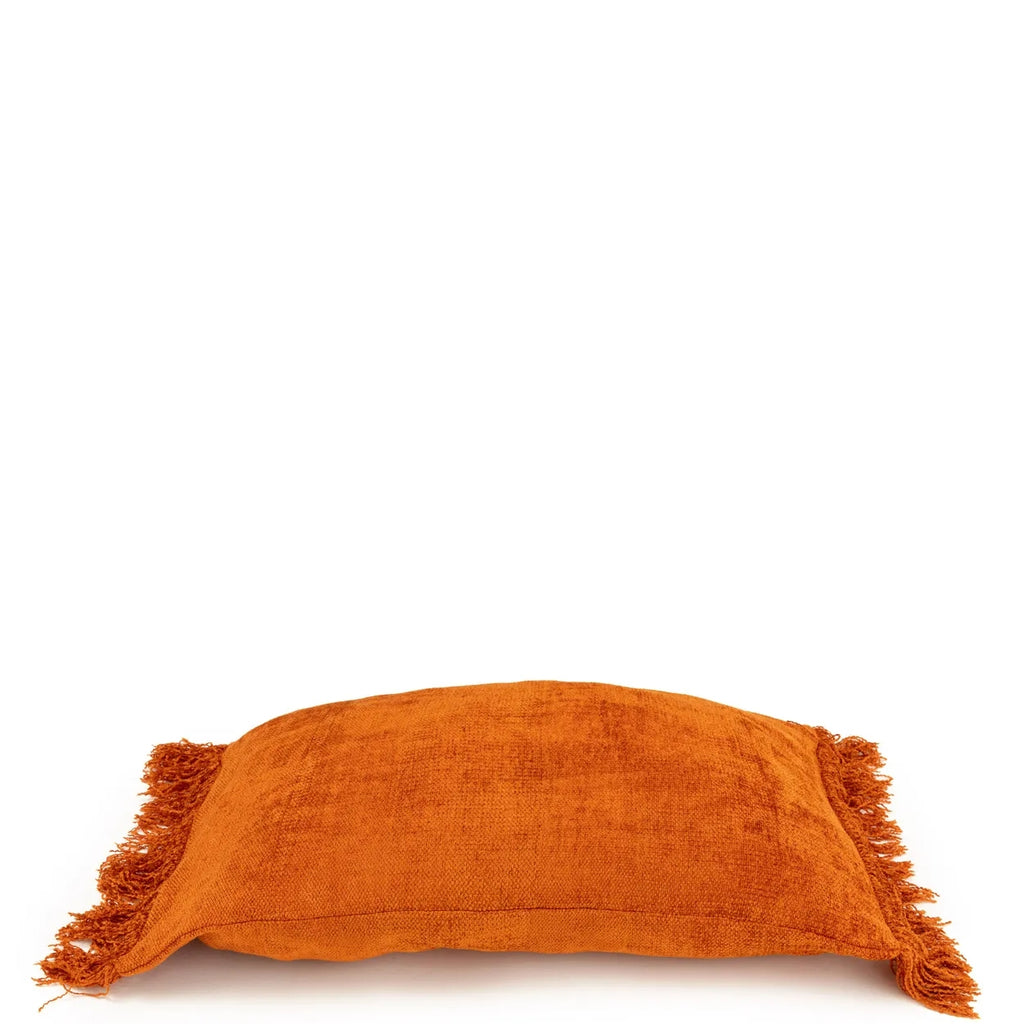 Housse de Coussin Oh My Gee - Velours Rouille - 30x50