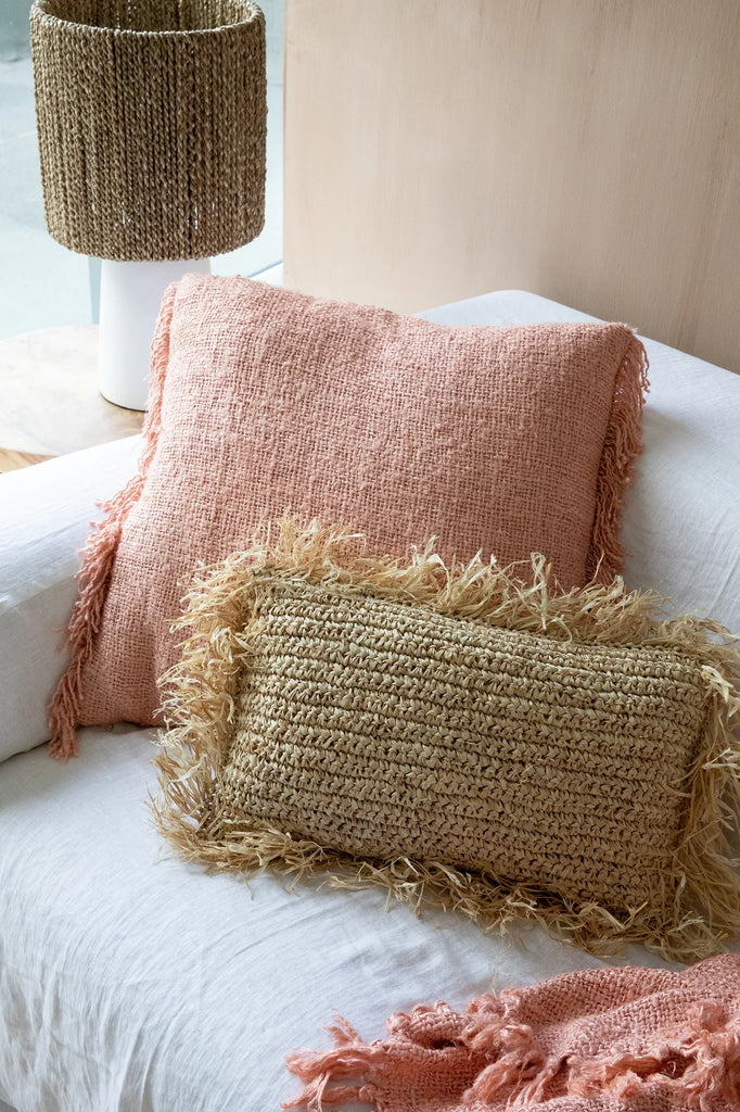 The Oh My Gee Cushion Cover - Salmon Pink - 60x60