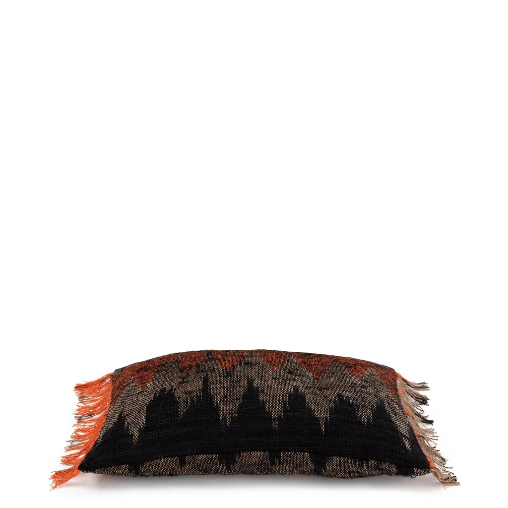 Housse de Coussin Oh My Gee - Noir Orange - 30x50