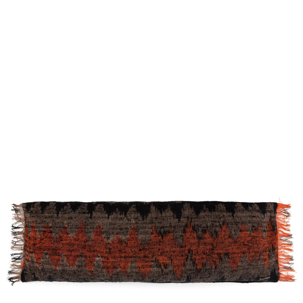 Housse de Coussin Oh My Gee - Noir Orange - 35x100