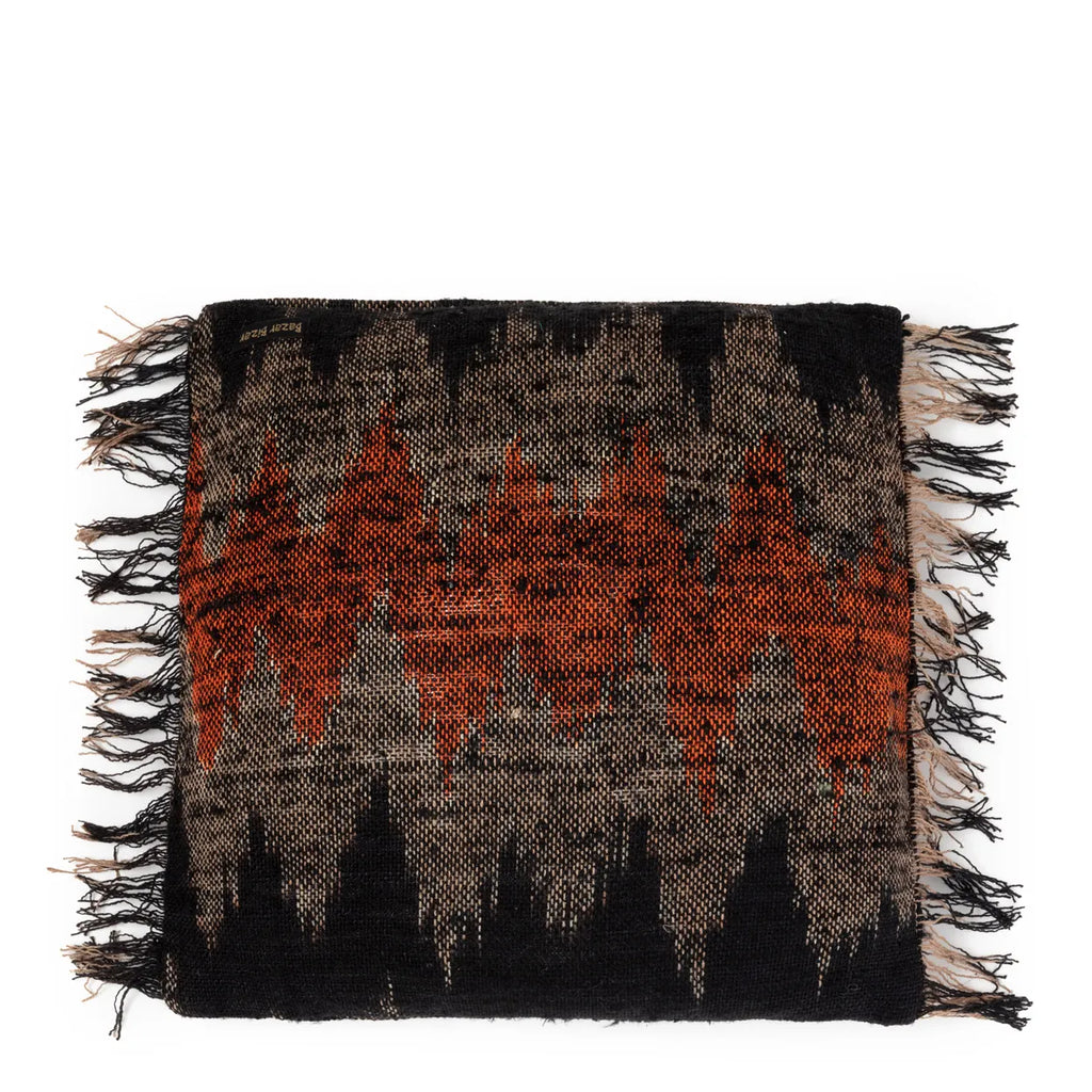 Housse de Coussin Oh My Gee - Noir Orange - 40x40