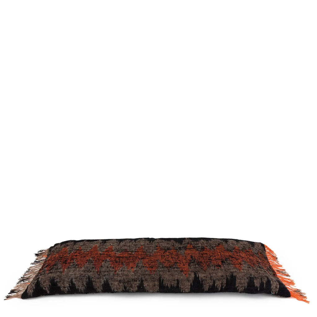 Housse de Coussin Oh My Gee - Noir Orange - 35x100