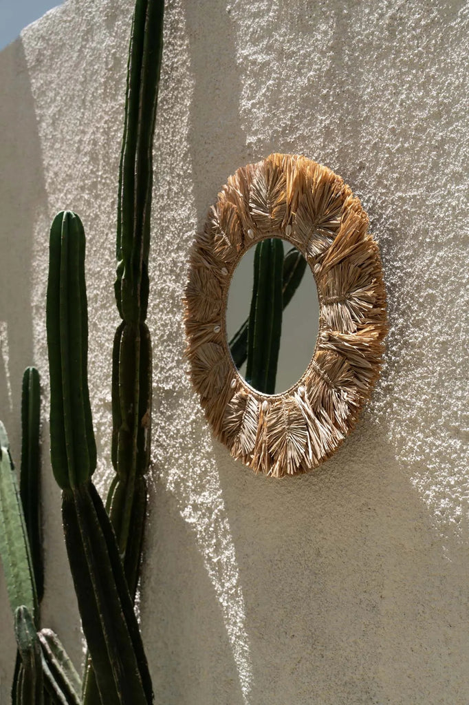 Le Miroir Palmier - Naturel - M