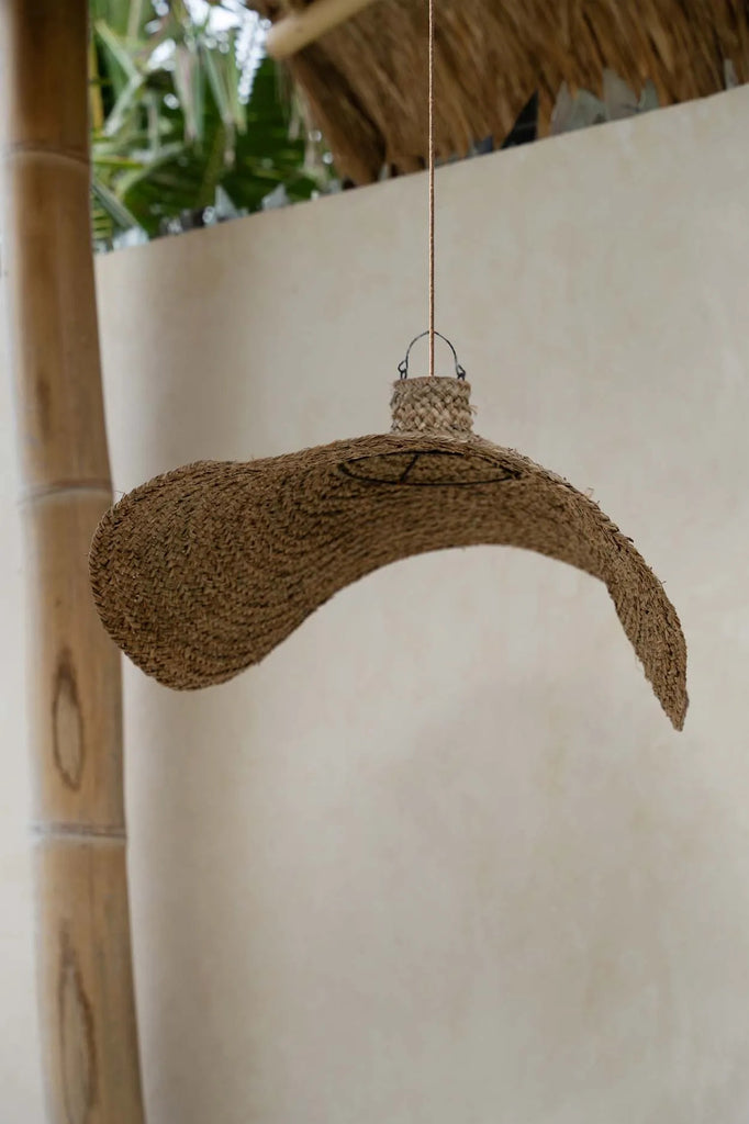 The Qubba Hanging Lamp - Natural - M