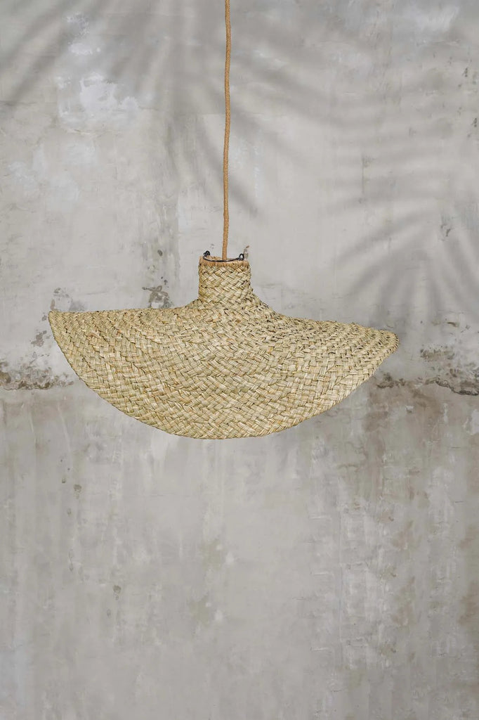 The Qubba Hanging Lamp - Natural - M