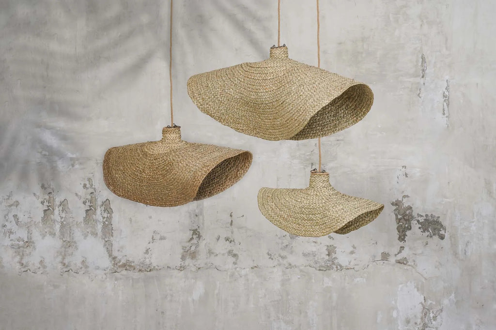 The Qubba Hanging Lamp - Natural - M