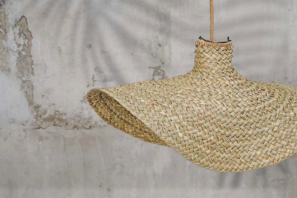 The Qubba Hanging Lamp - Natural - M