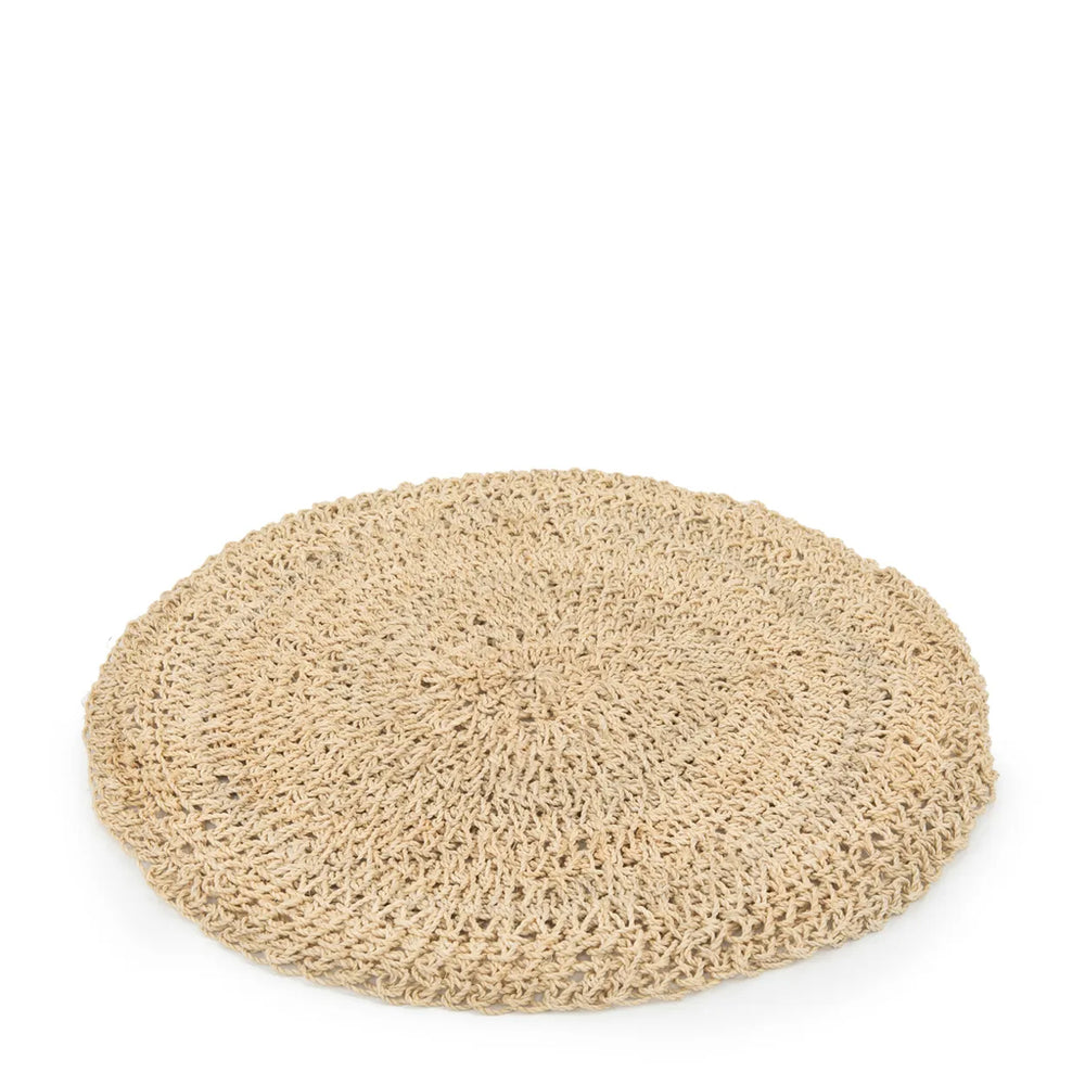 De Seagrass Placemat Rond - Naturel Bazar Bizar