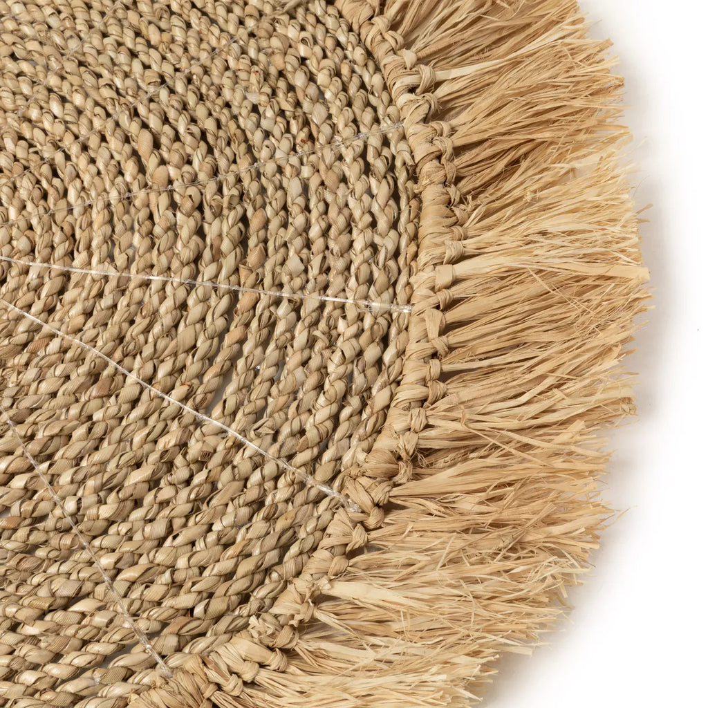 The Seagrass Raffia Placemat - Natural