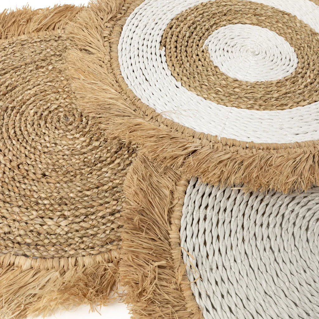 The Seagrass Raffia Placemat - Natural