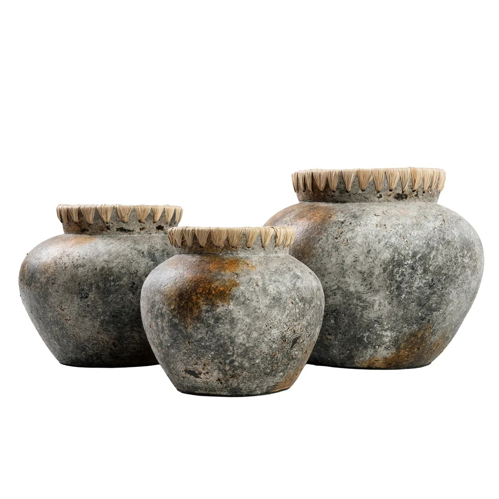 The Styly Vase - Antique Gray - M