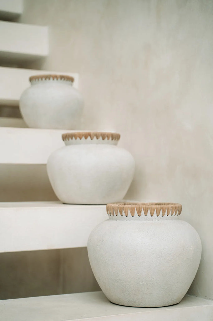 The Styly Vase - Concrete Natural - M