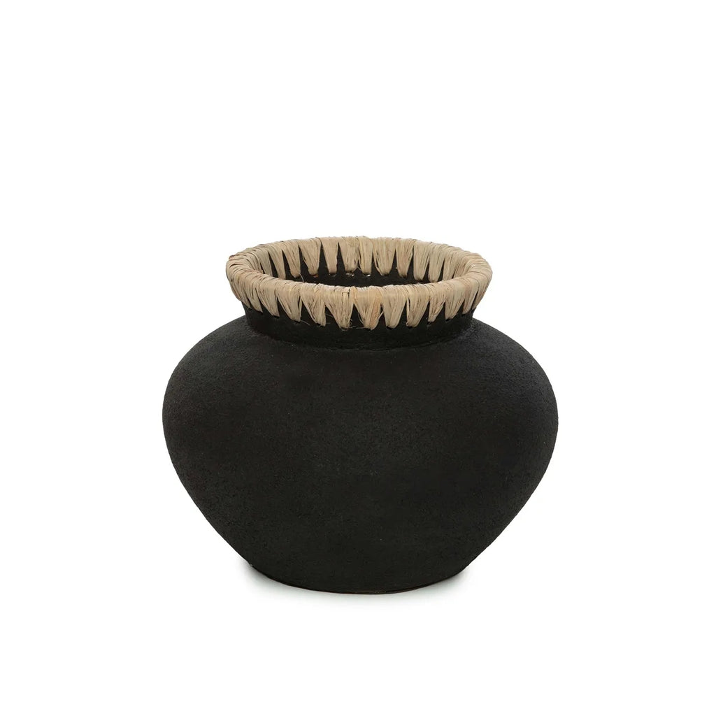 Le Vase Styly - Noir Naturel - S