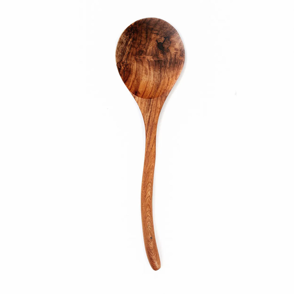 De Teak Root Lepel - L