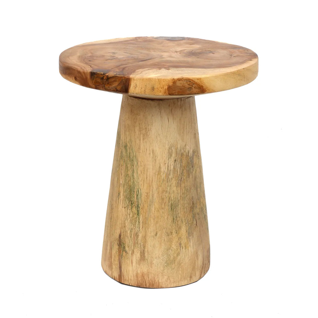 La table d'appoint Timber Conic - Naturel - 50