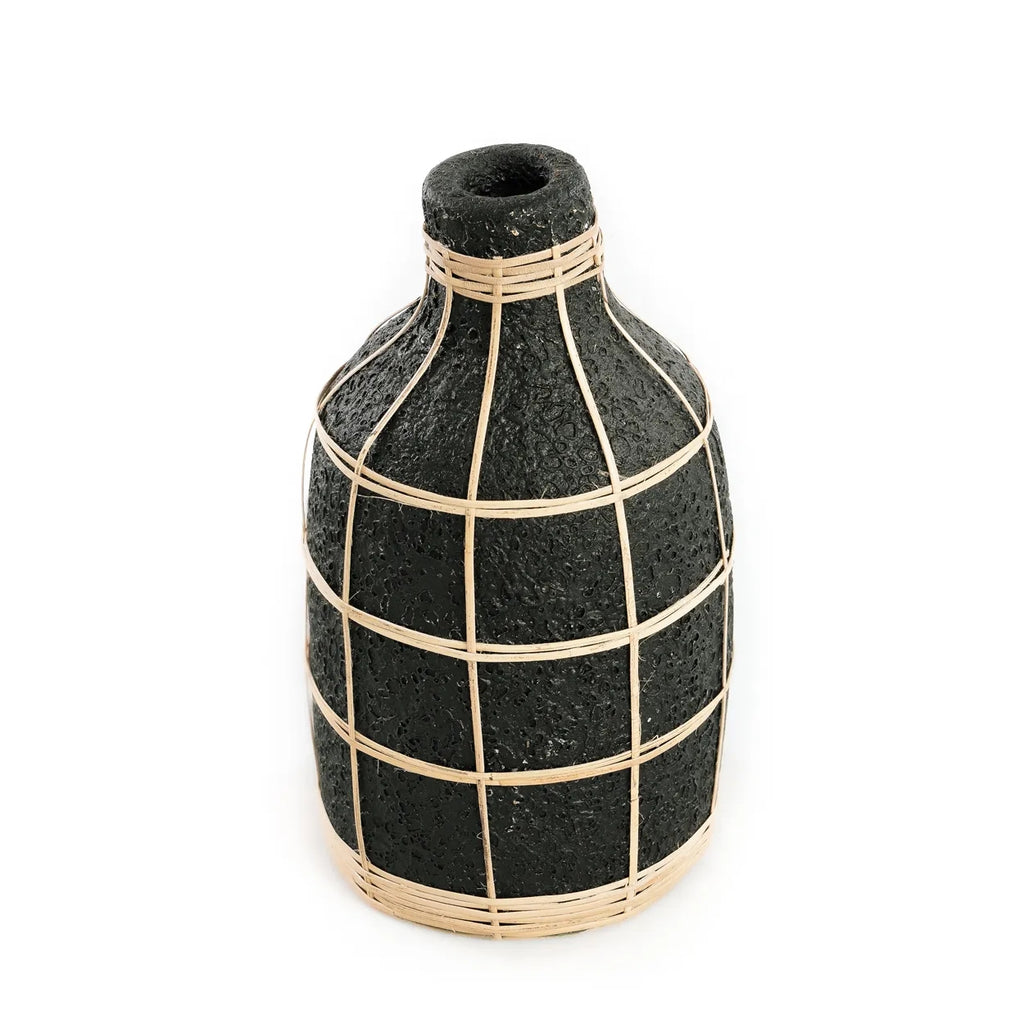 Le Vase Whoopy - Noir Naturel - L